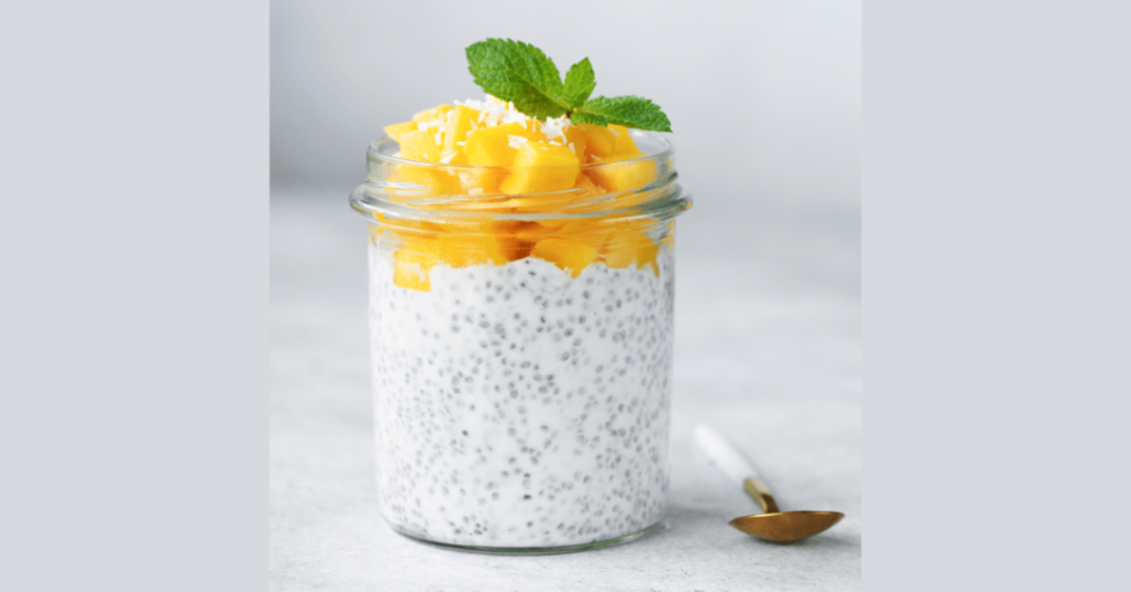 coconut chia seed pudding