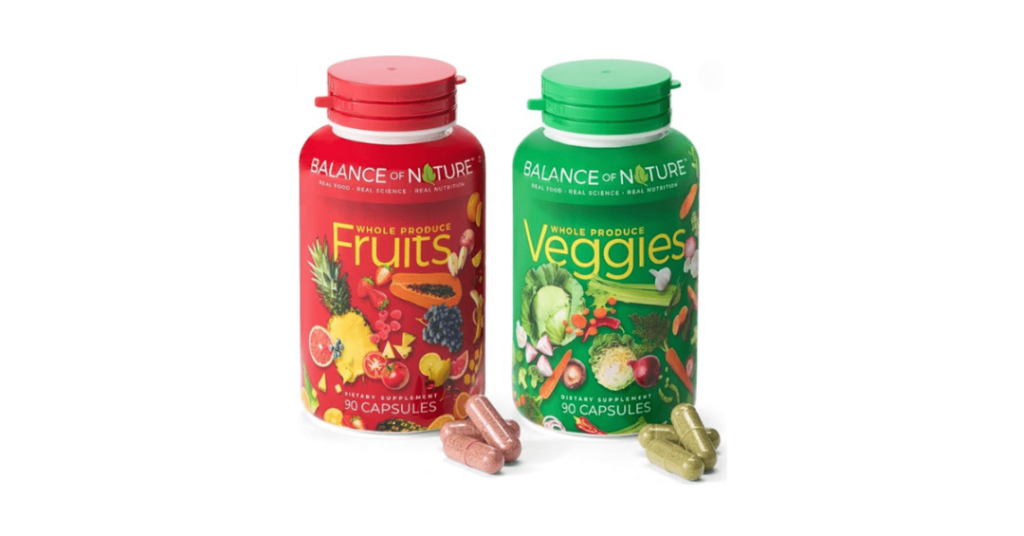 balance of nature fruits and veggies