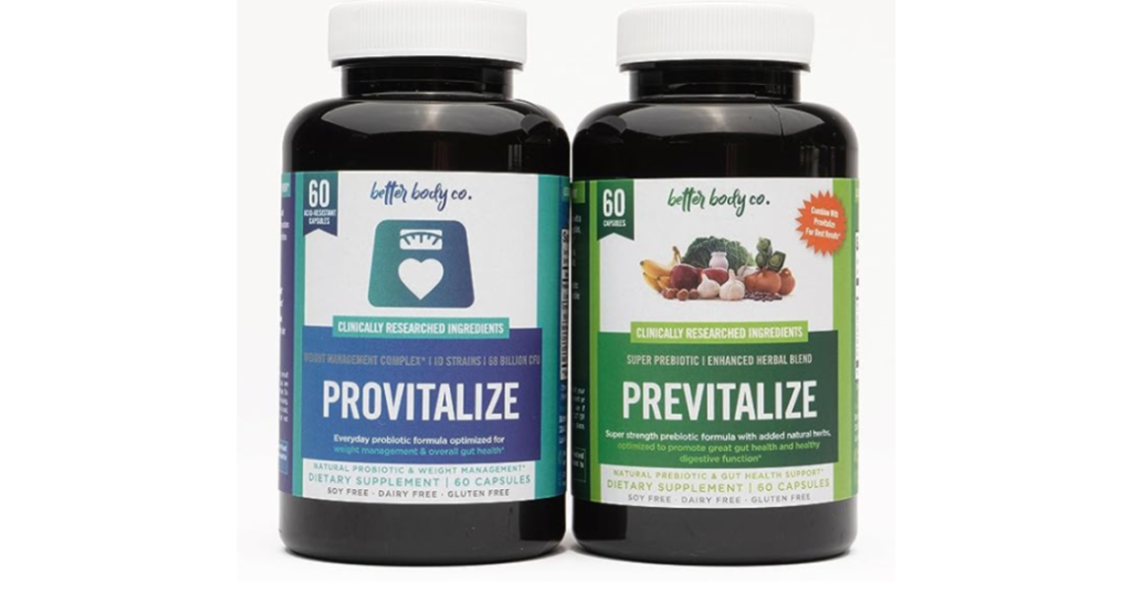 Better Body Co. Original Slim Gut Bundle (Provitalize and Previtalize)