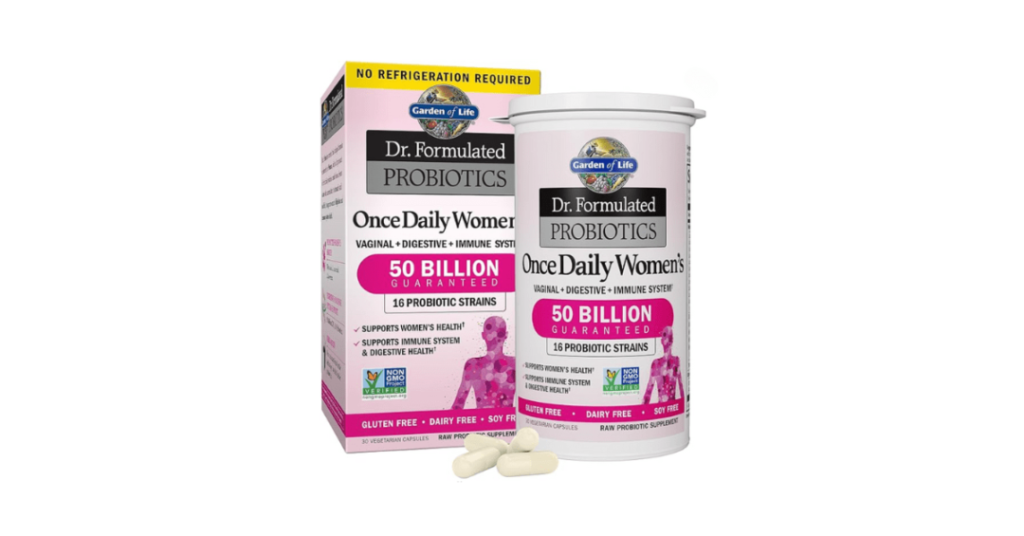 Garden of Life Dr. Formulated Womens Probiotics Once Daily