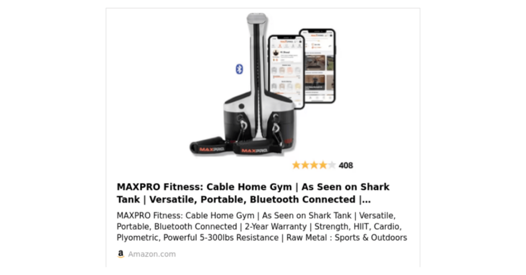 MAXPRO Fitness Cable Home Gym min