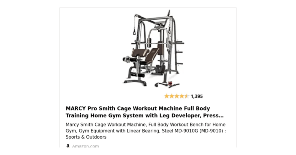 marcy pro smith cage workout machine