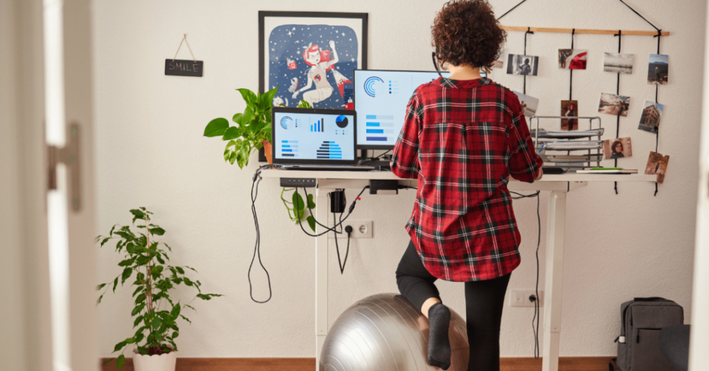 best under desk exercise