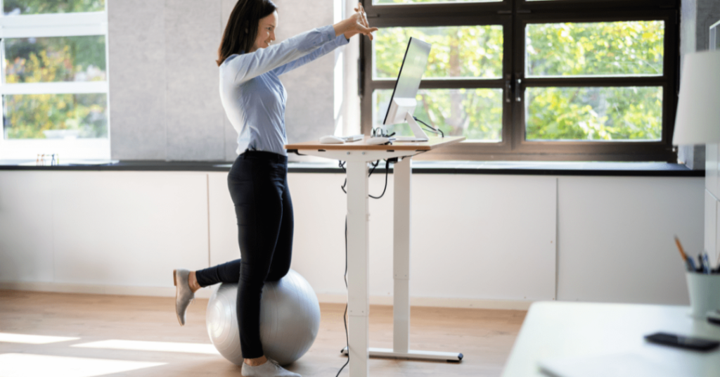 desk exercise equipment