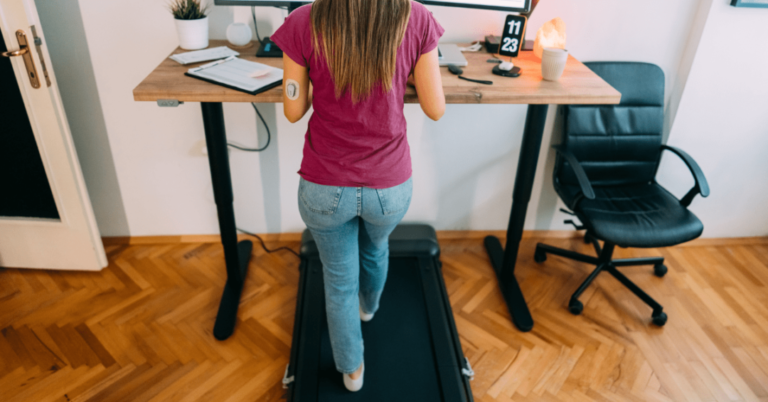 standing desk exercise equipment