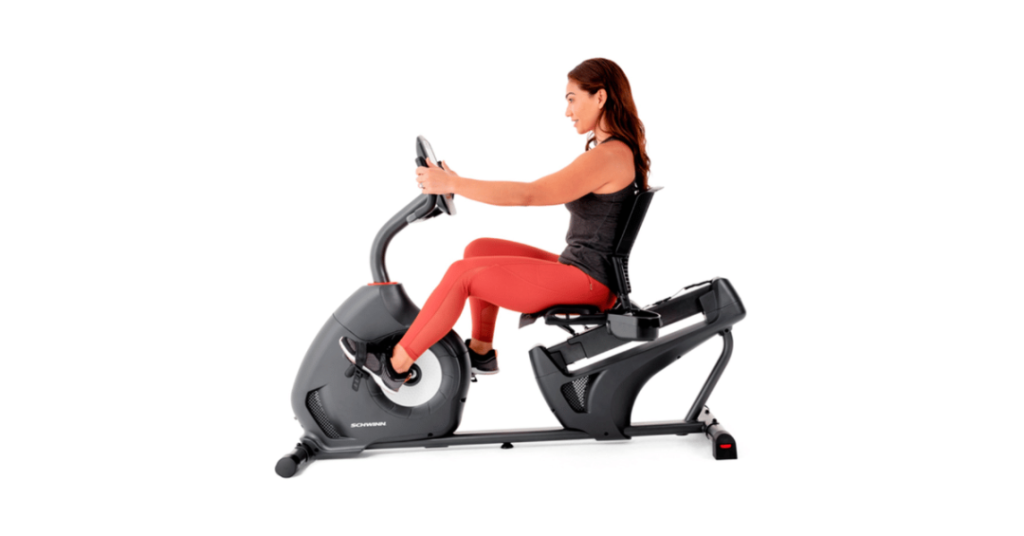 schwinn recumbent exercise bike 2
