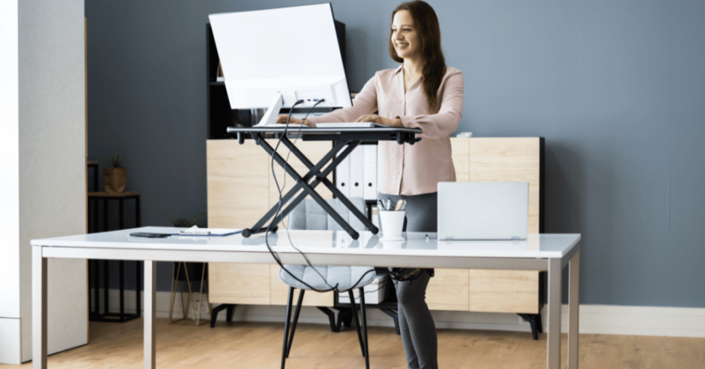 standing desk converter