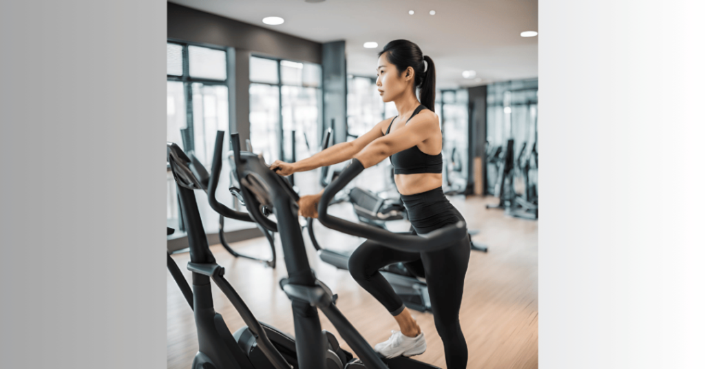 proper elliptical machine form