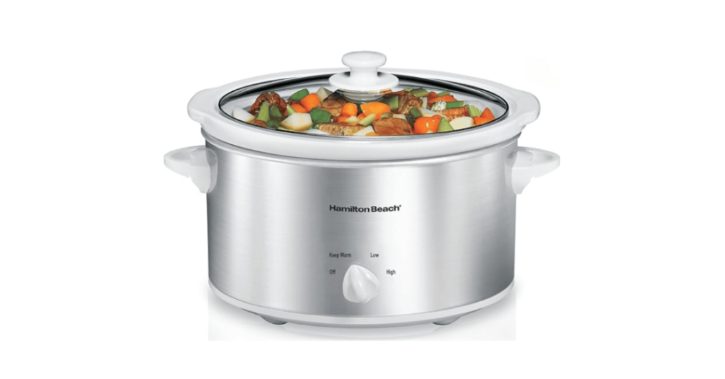 hamilton beach 4 quart slow cooker