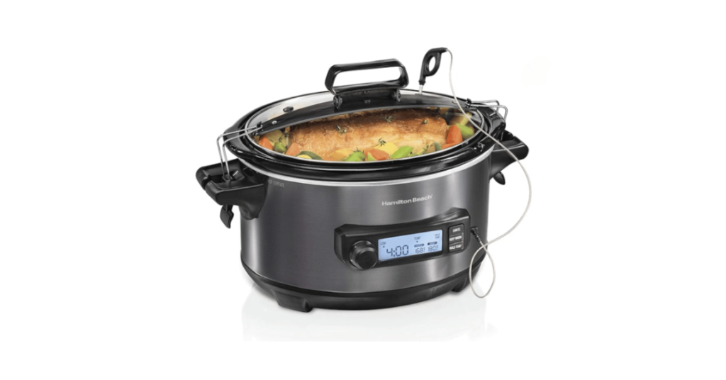 Hamilton Beach Set and Forget Programmable Slow Cooker