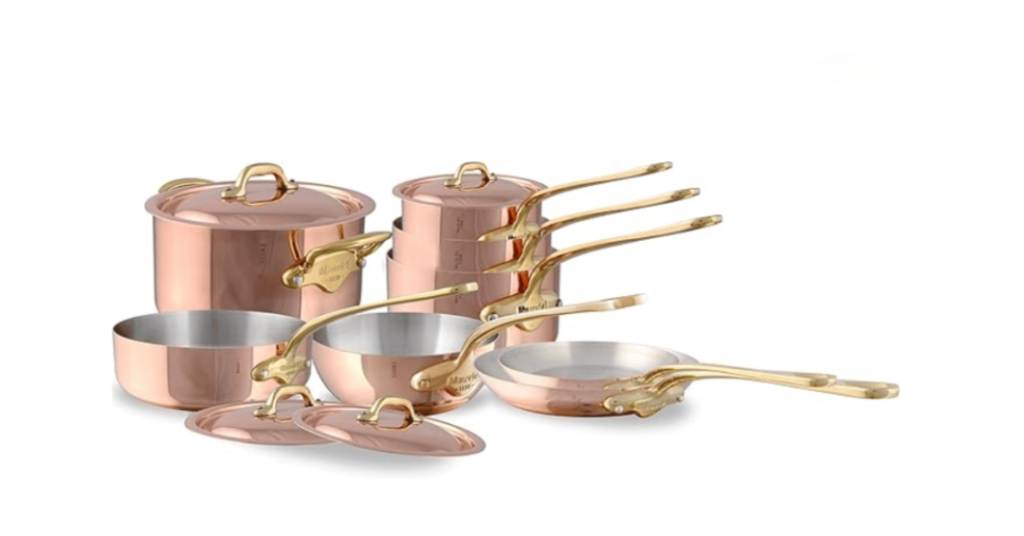mauviel mheritage copper cookware
