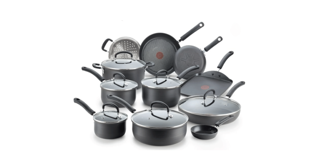 T-fal Ultimate Hard Anodized Nonstick Cookware Set