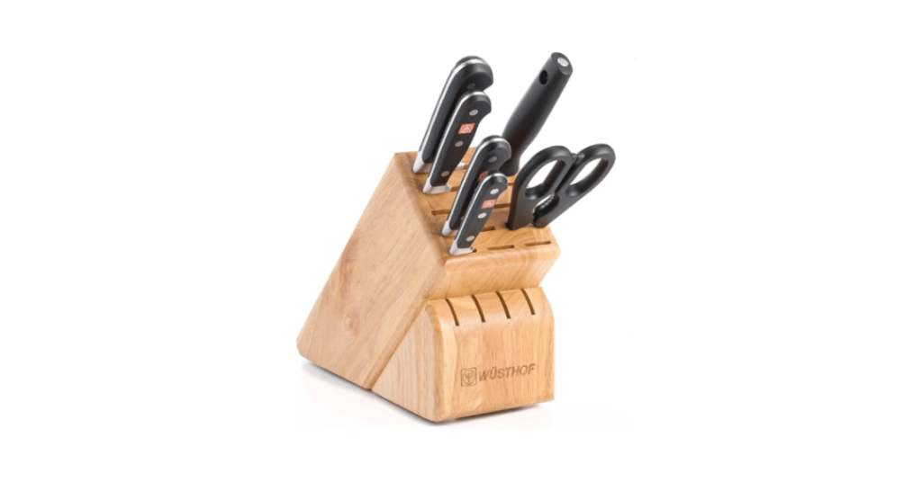 wusthof classic 7 piece knife block set