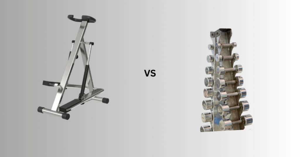 glute machine vs free weights