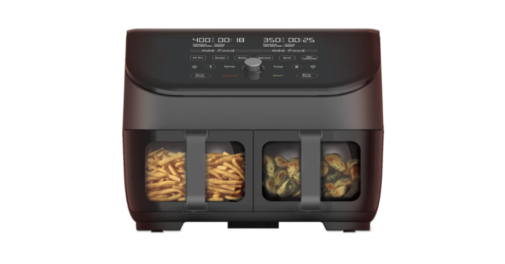 instant vortex air fryer dual 2
