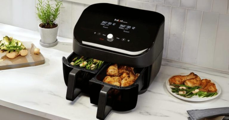 instant vortex air fryer dual