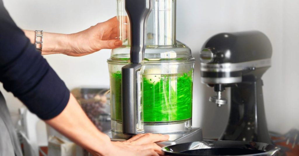 meal prep with food processor