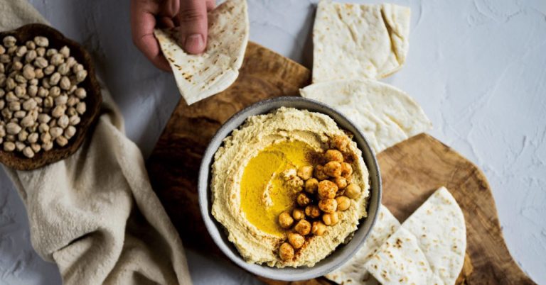 food processor hummus recipe